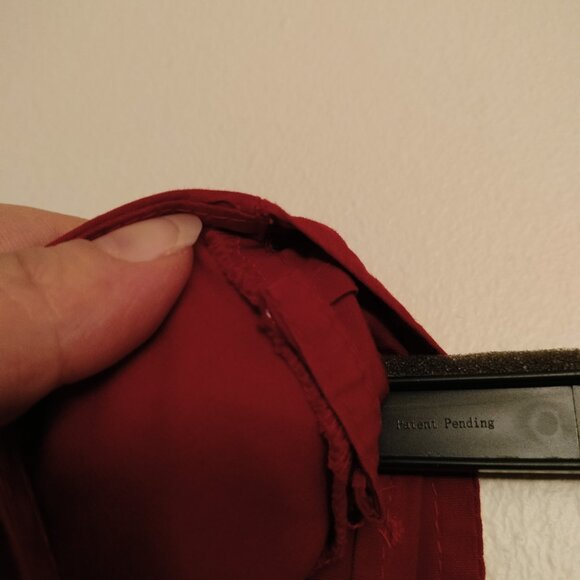 Eshakti Red Cotton Poplin Sweetheart Neckline 3X 26W Midi Dress Retro Femme 50s - Picture 7 of 7